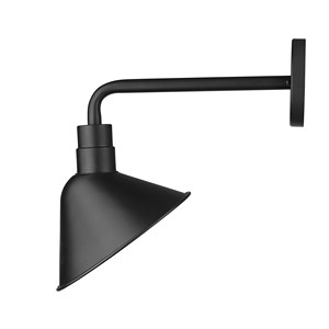 Hmsフラー1ライトマットブラックウォールライト - Product Image 3