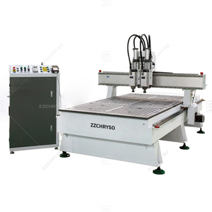 Macchina ad alta velocità 3 assi CNC Router per compensato MDF taglio servomotore 6KW consumo di energia SYNTEC DSP Control - Product Image 1
