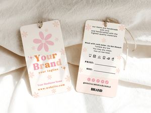 Cheap <strong>Custom</strong> Design <strong>Printing</strong> Name Logo Paper Garment Hangtag Labels Clothing Hang <strong>Tags</strong> with <strong>String</strong> - Product Image 4
