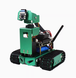 Jetbot AIロボットカーキットJetson Nano 4GB用3DOFリフトHDカメラ自動運転オブジェクト追跡Pythonプログラミング - Product Image 1
