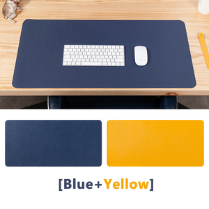 Tappetino da scrivania per Computer a doppio uso esteso verde menta impermeabile e a prova di olio ampio tappetino per Mouse in pelle sintetica - Product Image 6