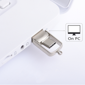 Jaster 2-in-1 Dual USB C Flash Drive 2.0 tipo C Memory Stick Thumb per telefoni Android 8GB/16GB/64GB Metal Flash Disk - Product Image 3