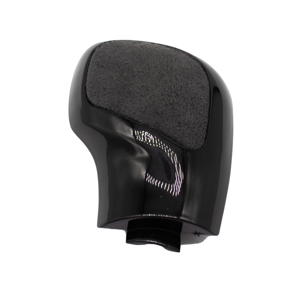 Black Sude leather