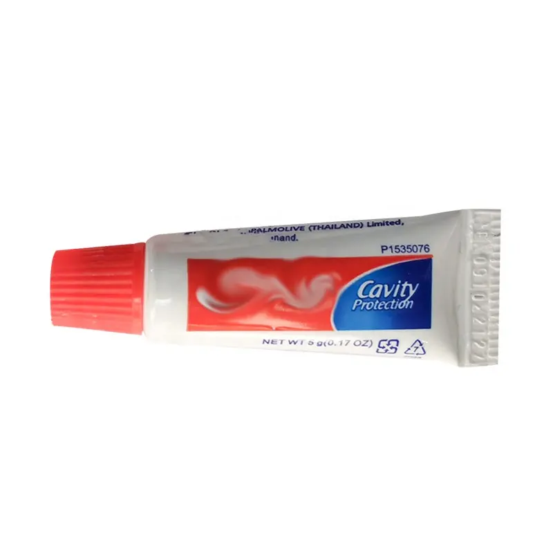 Campione gratuito cure odontoiatriche mini produttore di dentifricio alla menta ecologico