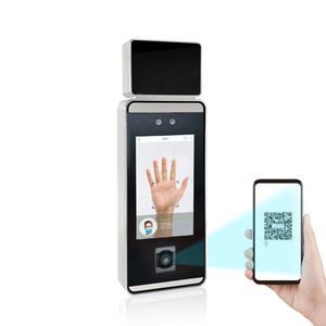 QR-Code Gesichtserkennung Mitarbeiter-Präsenzsystem und Palm-Zugangskontroller Terminal mit TCP/IP WLAN 4G