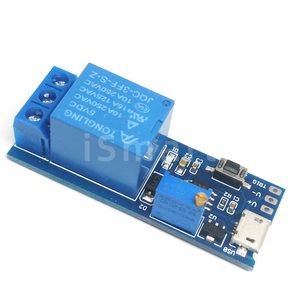 6-30V Modulo di Relè Interruttore di Circuito di Ritardo di Tempo di Innesco di Temporizzazione Timer Ciclo Regolabile - Product Image 3