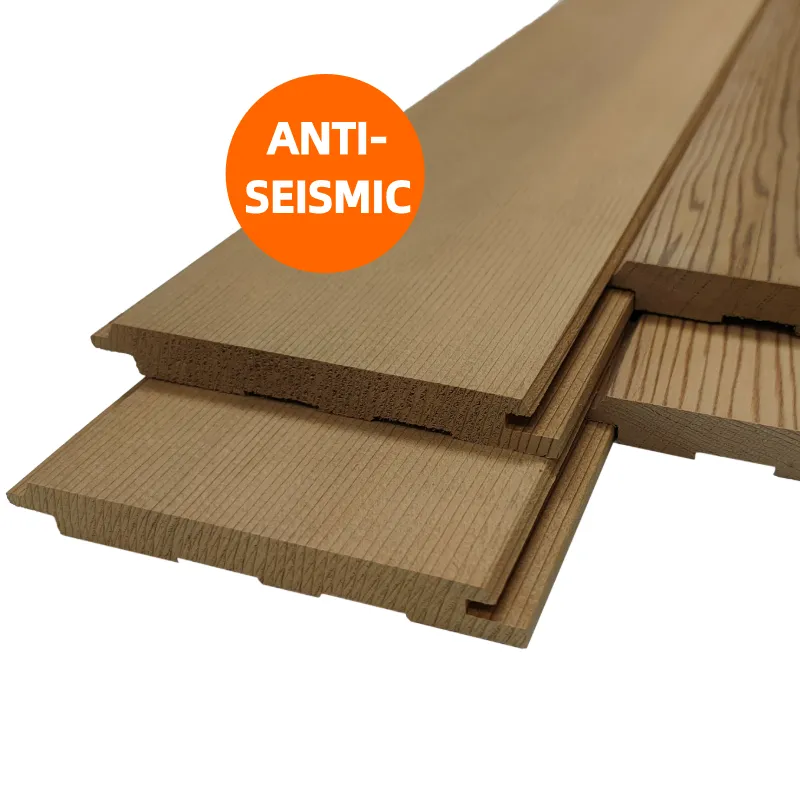 Multi-função Natural Logs V Joint Pine Wood Cladding Tongue And Groove Wall Panel