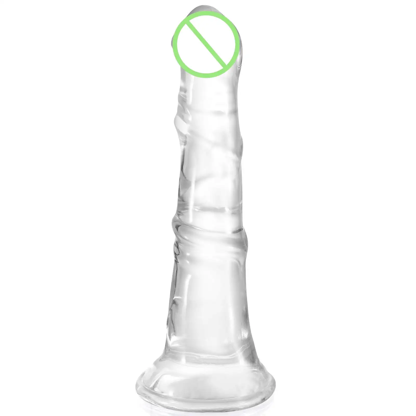 20-40 cm 5 Sizes Realistic Clear Horse Jelly Dildo with Strong Suction Cup Vagina G-spot Stimulation Artificial Penis For Women