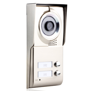 Sistema de intercomunicación para puerta de vídeo, 2 apartamentos, 7 pulgadas, hd, timbre, cámara con 2 botones, 2 monitores para seguridad del hogar - Product Image 5