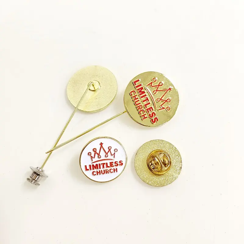 Metalen Pinnen Leverancier Custom Made Anker Reversspeldjes Voor Mannen Pak Pin Badge