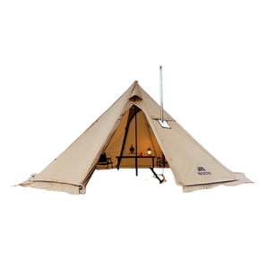 MCETO TX500PRO 5M su geçirmez açık kamp yürüyüş barınak alüminyum kutup piramit çadır kar etek ile baca Jack Teepee Tipi