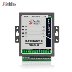 SERIAL LINK SLK-S502 unterstützt Modbus RTU zu Modbus TCP 1x RS232 RS485 Serial zu TCP/IP Ethernet Converter Serial Device Server