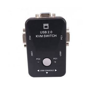 <strong>KVM</strong> <strong>Switch</strong> 2-port USB Manual VGA <strong>Switch</strong> USB2 in <strong>1</strong> Out <strong>KVM</strong> Computer <strong>Switch</strong> Signal