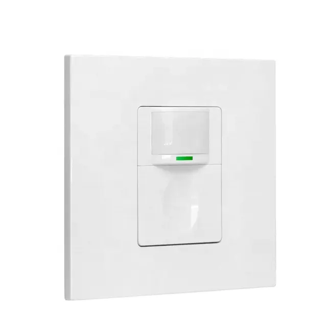 Single Live UK Style Smart Home Automation System Occupancy Vacancy Manual Mode all-in-one Light Switch Sensor