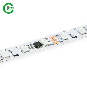 16703 Ws2811แอดเดรส60led Dc12v Ws2811โปรแกรมดิจิตอล Led Pixel Strip - Product Image 2