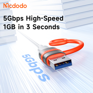フックType-CからUSB3.0への高速データ転送を備えたMcdodo380アダプターギガバイト/秒サポートiP15ラップトップ用のUSB-CハードドライバーUディスクアダプター - Product Image 2