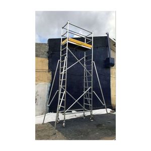 用于快速组装立面的铝制可移动脚手架用于建筑施工平台