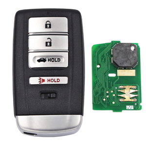 3 1/4ボタンFSK315MHz PCF7953X HITAG3/47チップスマートリモートキーforAcura MDX RDX ILX RLX TLX 2014-2020 FCC ID: KR5V1X HON66 - Product Image 1