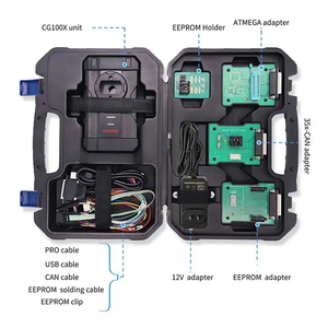 2025 CGDI CG100XプログラマーサポートMQB forエアバッグリセットチップ読み取りマイル年齢調整IMMOオフキープログラミングツール - Product Image 3