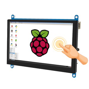 Raspberry Pi 7 Zoll 1024 * 600 HD IPS kapazitiver Touchscreen-Panel TFT-LCD-Modul Bildschirm Anzeige für Raspberry Pi 3 B+/4B - Product Image 1