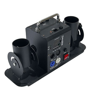 赛文婚庆彩色双头纸机DMX512喷雾浮纸设备舞台彩虹礼宾花机