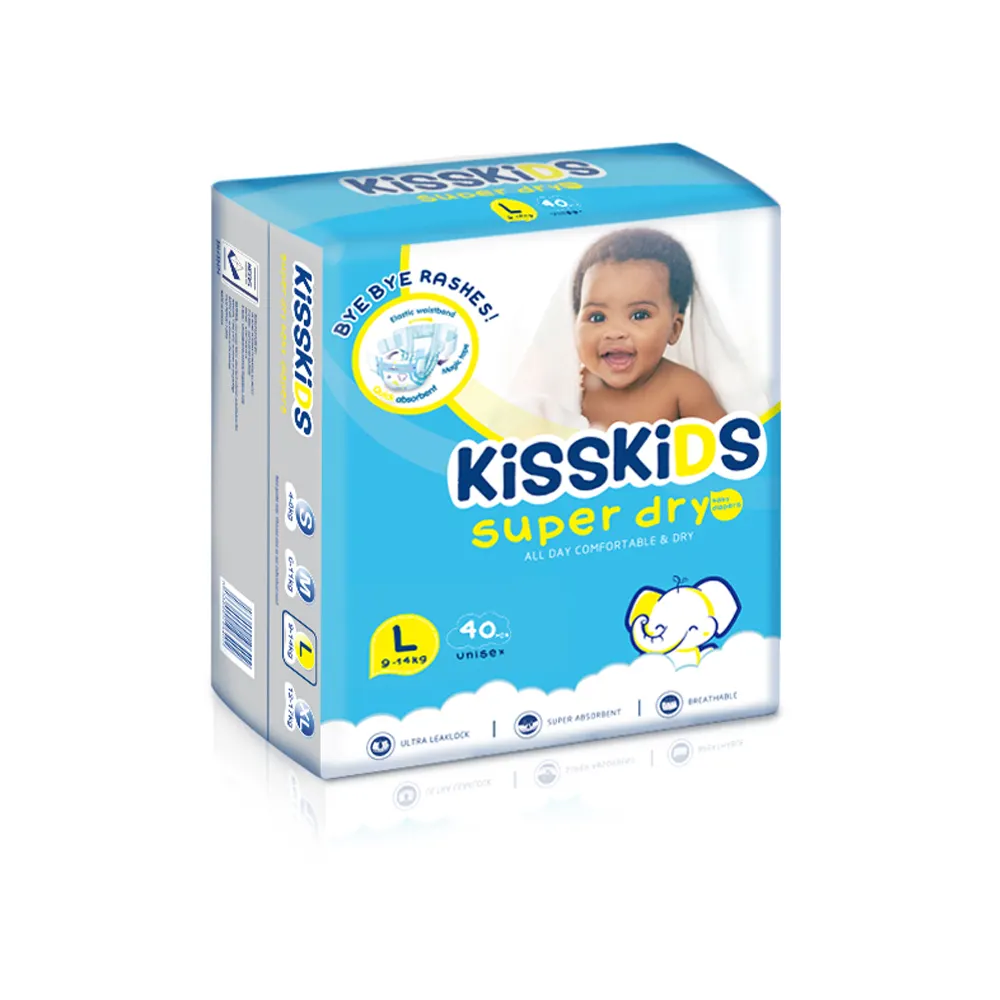 Kisskids Marche Di Grande Abbastanza Magic Tape Nuovo Nato Pannolino Del Bambino Per Il Bambino