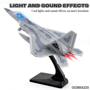 Oem Pull-back Plane Metal Diecast Fighter Jet Model <strong>Toys</strong> with Light Music - Product Image 6