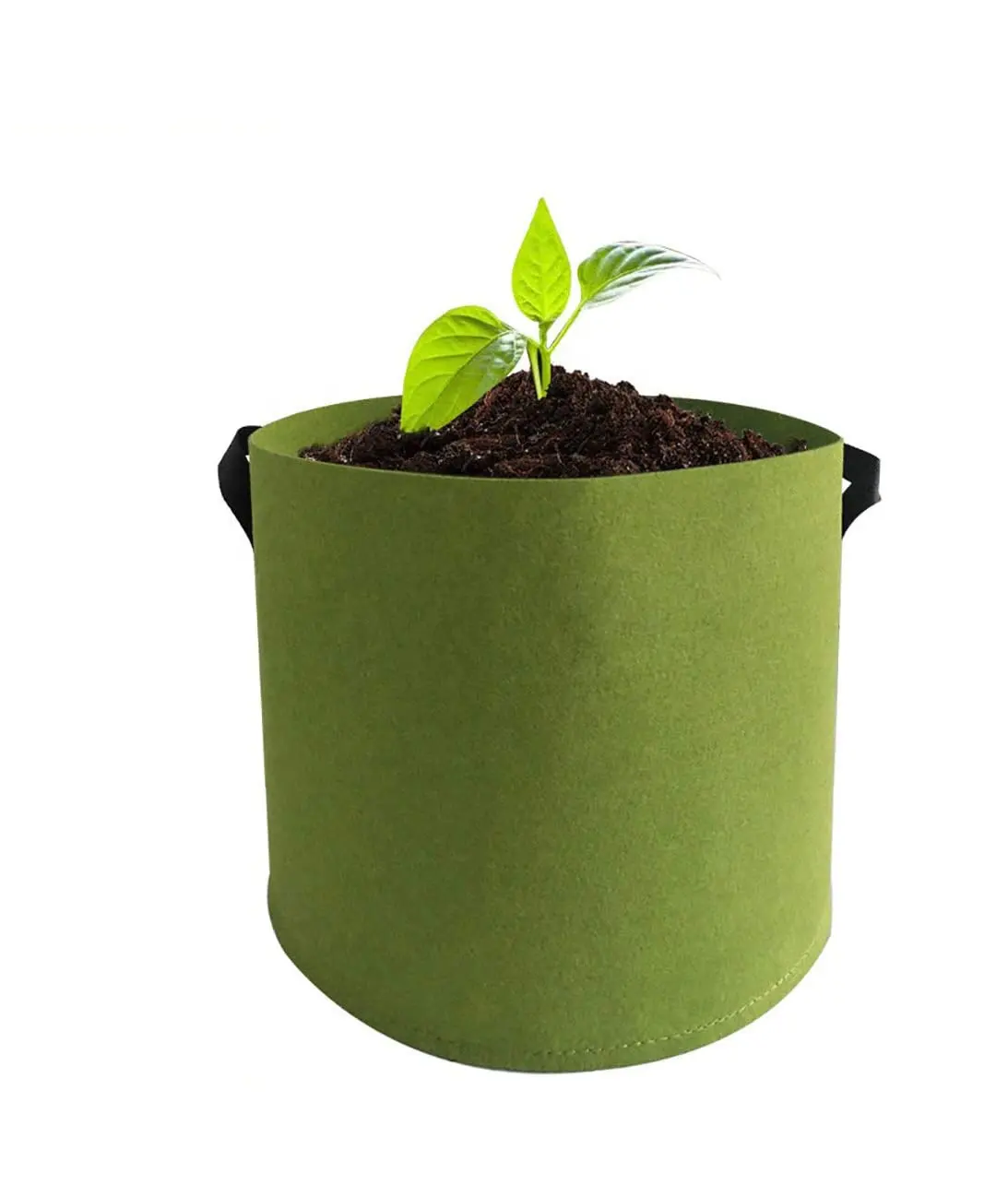Ucuz fiyat nefes kumaş Pot 5 galon yeşil ev bahçe sebze keçe bitki büyümek çanta patates soğan havuç