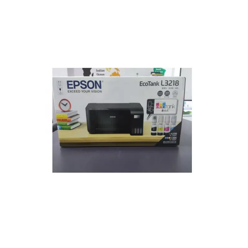 Stampante 3 in 1 Eco Tank L3218 stampante a colori per foto a getto d'inchiostro stampante integrata per documenti per l'home office UV,