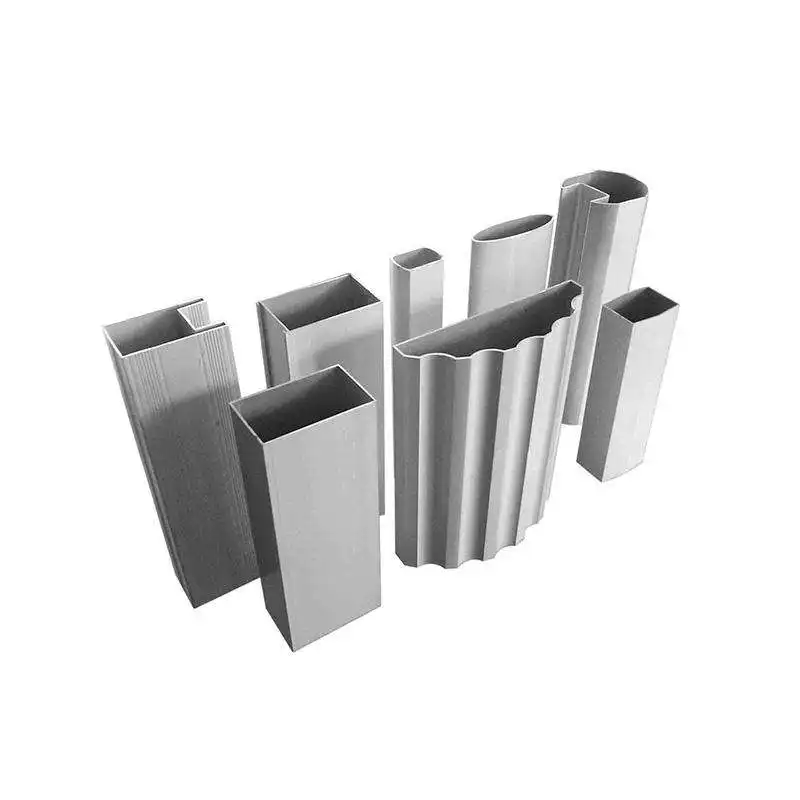 Perfis d'extrusion en upvc portas moldura alumínio perfil para mdf porta de madeira perfis grelha alumínio
