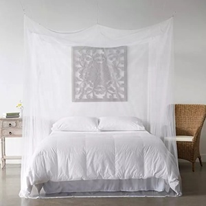Mosquitera rectangular con tratamiento OEM/ODM, dosel de cama doble e individual, mosquitera - Product Image 2