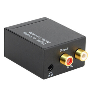 Convertidor de vídeo digital a analógico Digital a analógico 3,5 Fibra a analógico Coaxial a fibra - Product Image 1