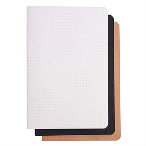 Taccuino punteggiato del giornale rilegato stringa di carta del grafico del punto di griglia ecologica all'ingrosso di prezzi di fabbrica - Product Image 2
