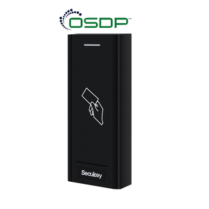 Secukey OSDP RS485 Card <strong>Reader</strong>, 13.56MHz <strong>Mifare</strong> DesFire EV1 EV2, Prox 125KHz <strong>Reader</strong> for Access Control