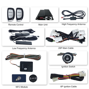 OVI-8100 PKE sistema di allarme per auto PKE Kit di avvio a pulsante per auto avvio remoto del motore per Hyundai Verna anno 16-19 integrazione CAN-BUS - Product Image 3