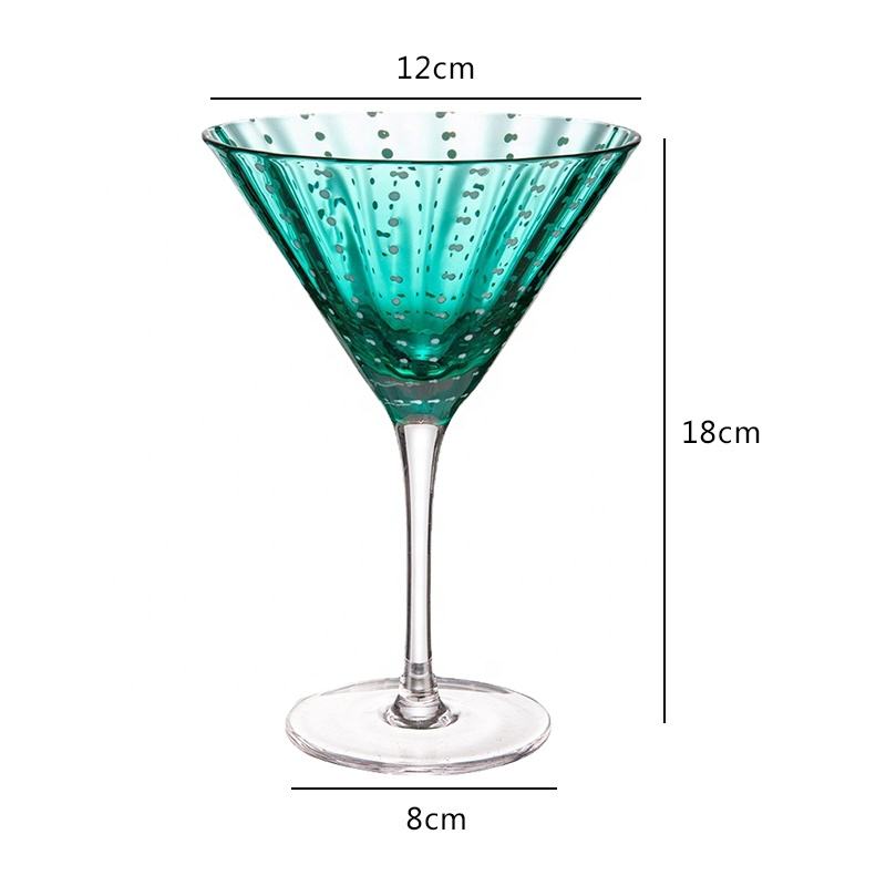 Verre à Cocktail-Vert-250ml