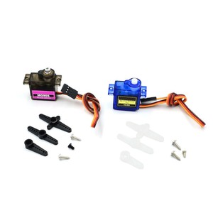 Nuovo SG90 MG90S Servo ingranaggio per il modello di elicottero barca per Arduino giocattolo aeroplano ala fissa elicottero modelli di aeromobili 90 180 360 - Product Image 4