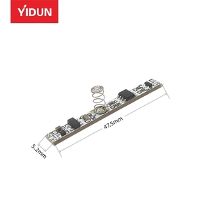 Interruptor de Sensor táctil capacitivo de 12V CC 12-24V 30W 2.5A Interruptor de control de atenuación LED para tira de luz LED de hogar inteligente