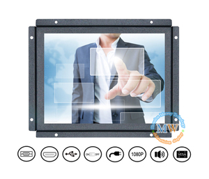Pantalla táctil lcd de 10,4 pulgadas, marco abierto, 4:3, cuadrada, tft, 1000cd, led, monitor de tv con vga - Product Image 2