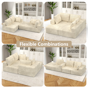 Sofá de Veludo Estofado Mais Vendido da Wayfair com Espuma de Memória e Envio Compactado a Vácuo - Product Image 6