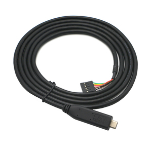FTDI kablo Oem üretimi saf Cooper Program bağlantısı 5V/3.3V Rs232 ila mikro Usb kablo