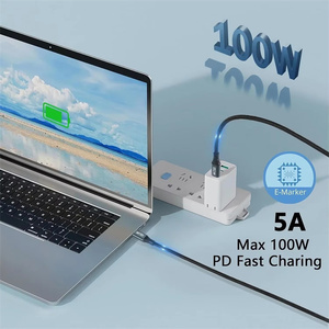 0.5M 1M 1.5M 2M 20Gbps USB 3.2 Gen 2 PD 100W 5A Fast Charging Type C to Type C <strong>Data</strong> Mobile Charging Cable for Phone <strong>Computer</strong>