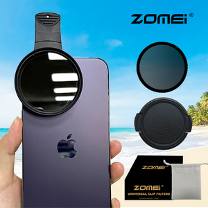 Filtro Universal Circular Polarizador Lente Filtro Teléfono celular Lente Accesorio Kit Incluye CPL Lente y Clip 52mm CPL - Product Image 3