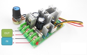 OKY3496-5 <strong>PWM</strong> <strong>DC</strong> 12V 24V 36V 48V <strong>Motor</strong> Governor Module 1200W 20A <strong>Motor</strong> <strong>Speed</strong> <strong>Controller</strong> Regulator - Product Image 6
