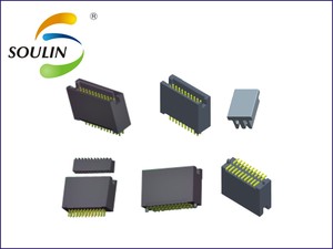 Soulin 2.54mm Pitch dişi konnektör düz IDC PCB kutusu başlıkları 2x3 Pin pirinç soket kutusu başlık adaptörü Terminal konnektörler - Product Image 3