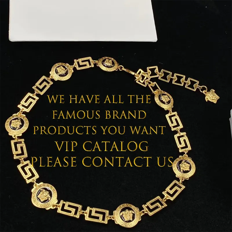 New Luxury Design Inspired Famous Popular Brands Designer Jewelry Fashion Letters C C D D Designer Necklace