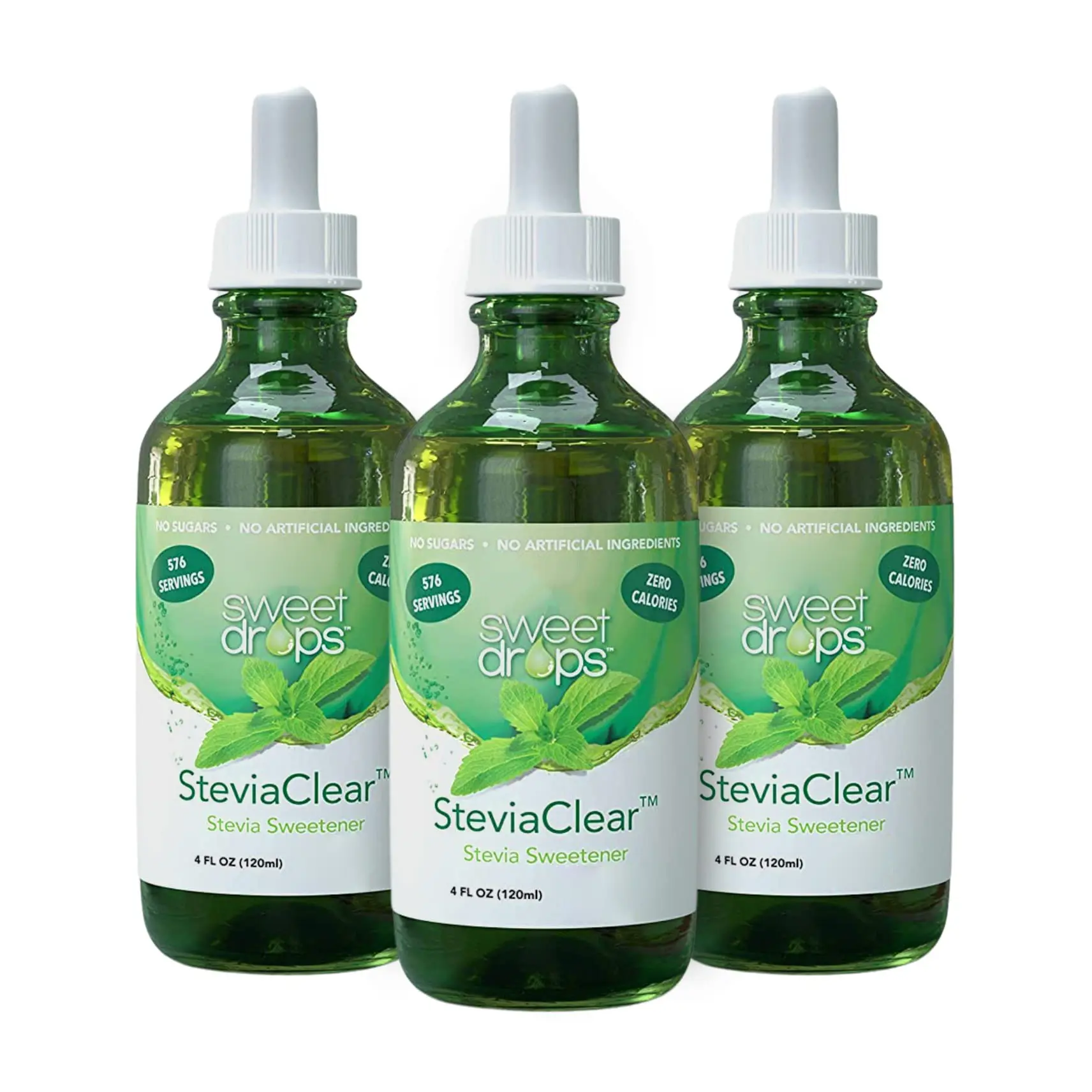 Großhandel flüssige Stevia Lieferant Stevia-Süßungsmittel Tropfen 10 ml/30 ml/50 ml/100 ml/120 ml geschmacksfähige Stevia-Flüssigtropfen
