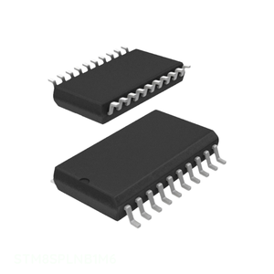ชิ้นส่วนอิเล็กทรอนิกส์ IC MCU และ8BIT แยกชิ้นส่วนอิเล็กทรอนิกส์ STM8SPLNB1M6 20SOIC - Product Image 1