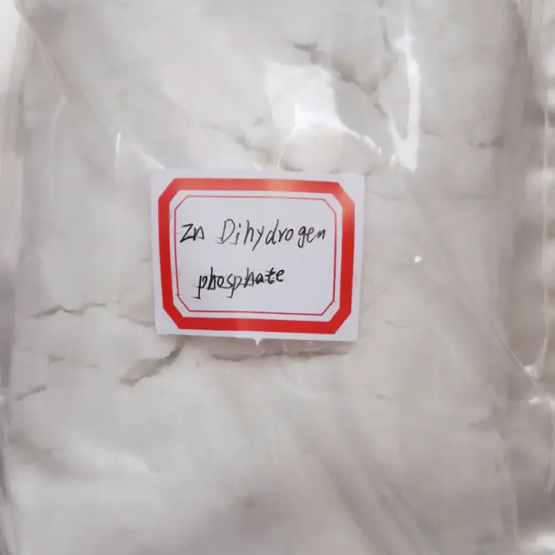 Fosfato de Zinc monobásico/dihidrógeno, P2O5, 46-52%, CAS 14485-28-0, envío rápido