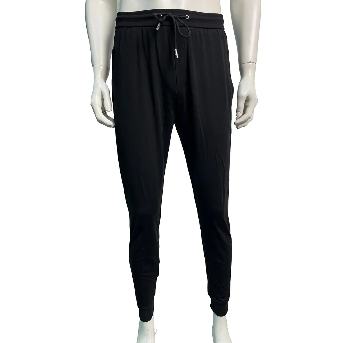 OEM कस्टम लोगो त्वरित सुखाने वाला रनिंग फिटनेस पेशेवर स्पोर्ट्स कार्गो पैंट पुरुषों के लिए साइड पॉकेट के साथ कफयुक्त पतलून